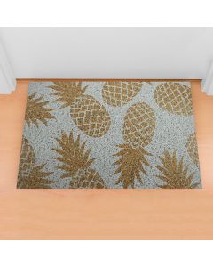 Capacho - Abacaxi em PVC 40 x 60